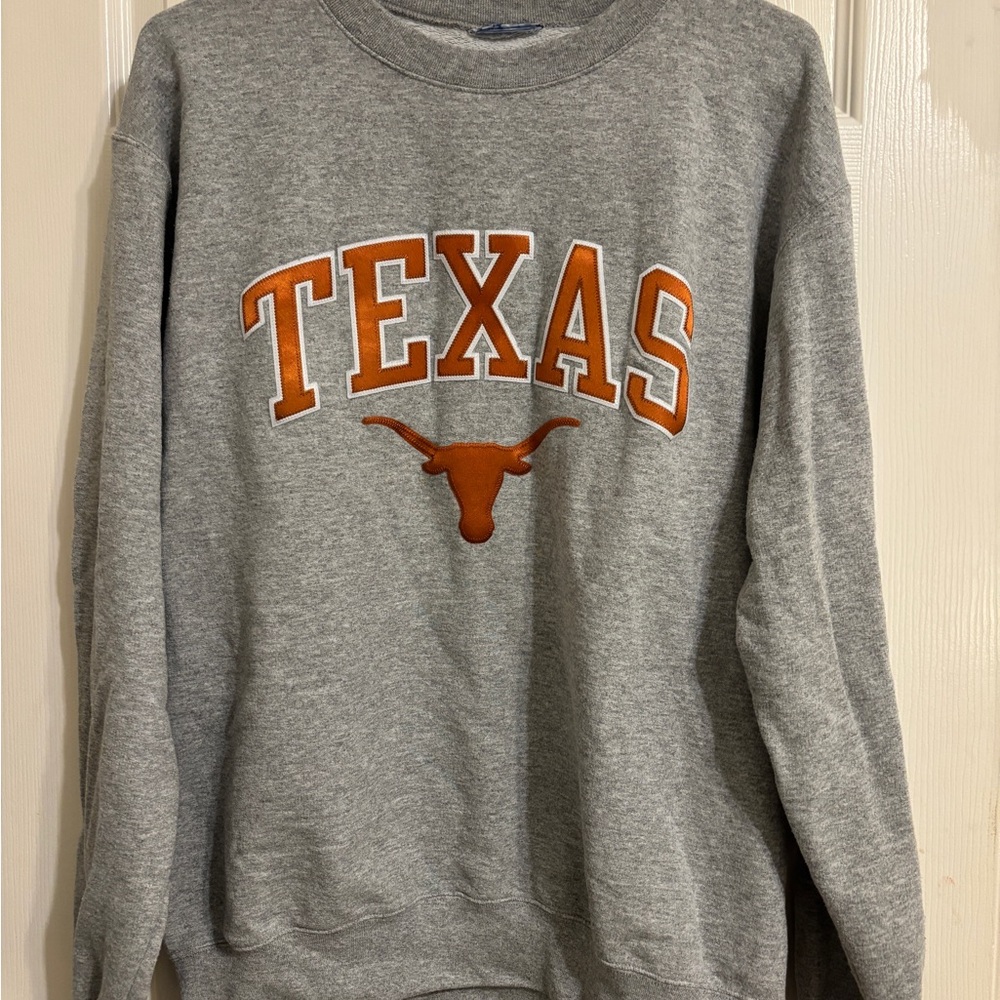 Champion Gray Texas Longhorns Sweatshirt